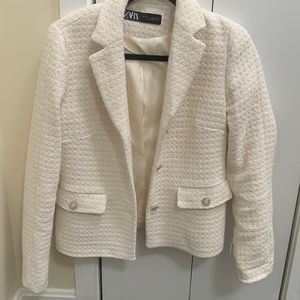 White Tweed Jacket